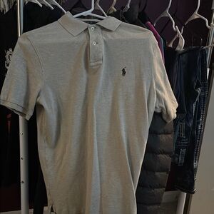 Polo by Ralph Lauren Men's Gray Polo Shirt